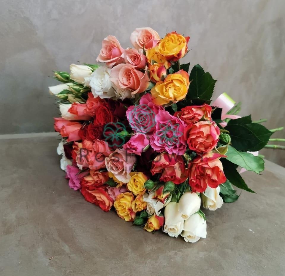 Букет цветов из: Розы в Теплоозерске