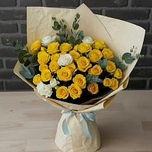 Букет цветов из:  Розы в Теплоозерске