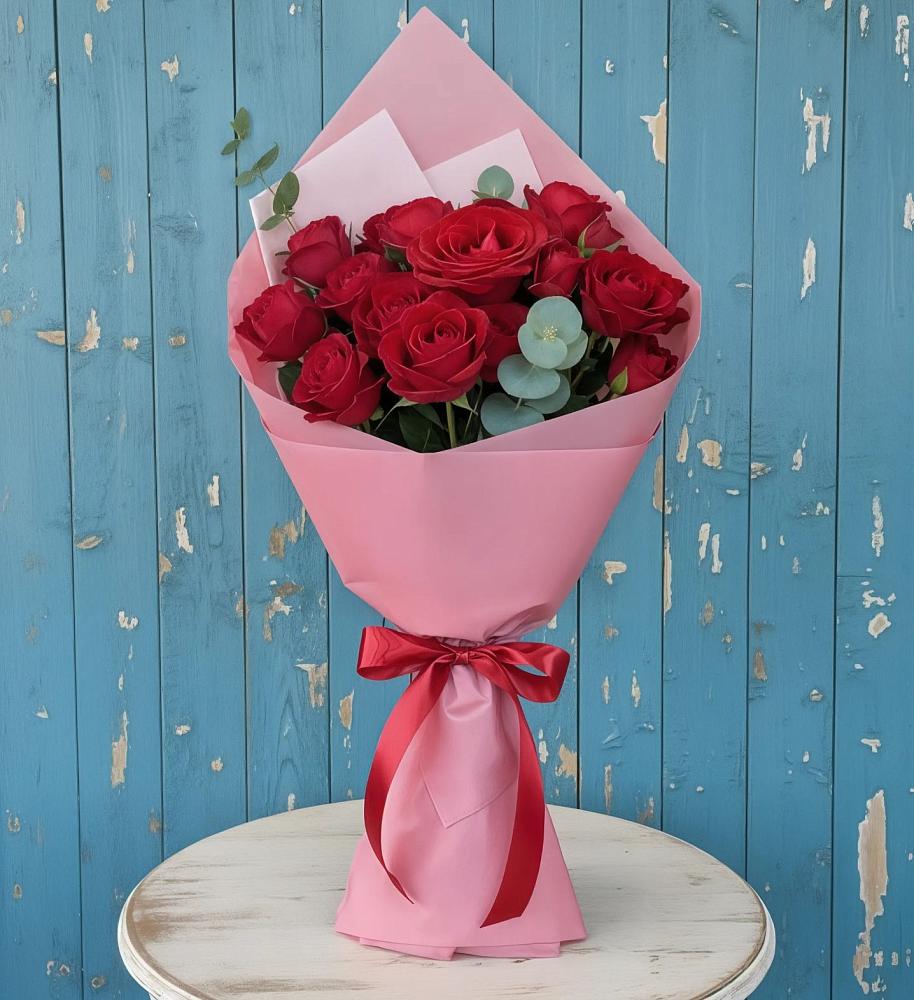 Букет цветов из: Розы в Теплоозерске