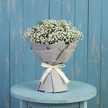 Букет цветов из:  Гипсофила в Теплоозерске