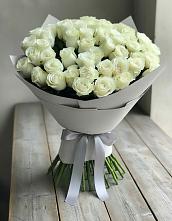 Букет 35 Белых роз #REPLACE_PRED# Теплоозерске