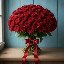 Букет Красные розы Блэк Меджик в Теплоозерске