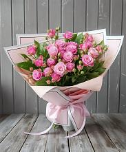 Букет Розовый кустик #REPLACE_PRED# Теплоозерске