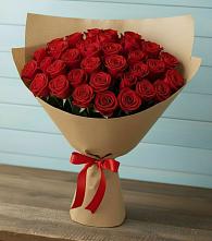 Букет Красные розы Милано в Теплоозерске