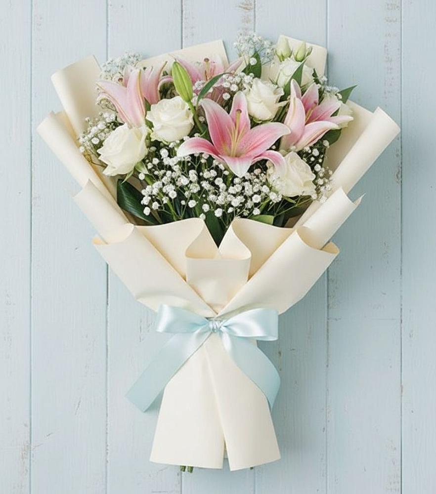 Букет цветов из: Лилии в Теплоозерске