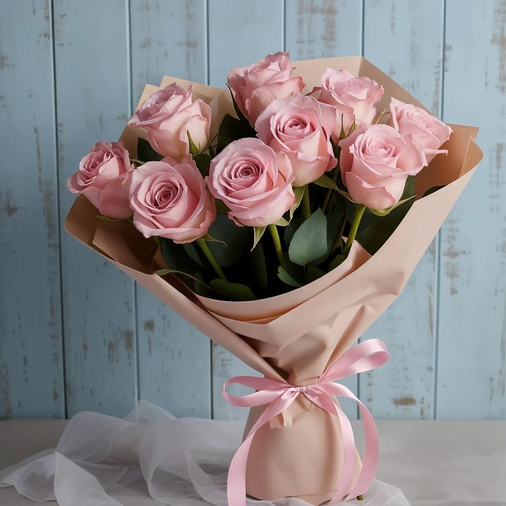 Букет цветов из: Розы в Теплоозерске