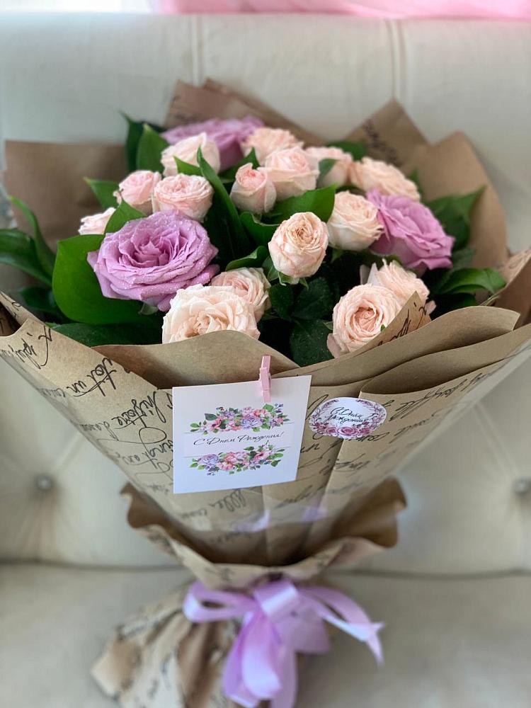 Букет цветов из: Розы в Теплоозерске