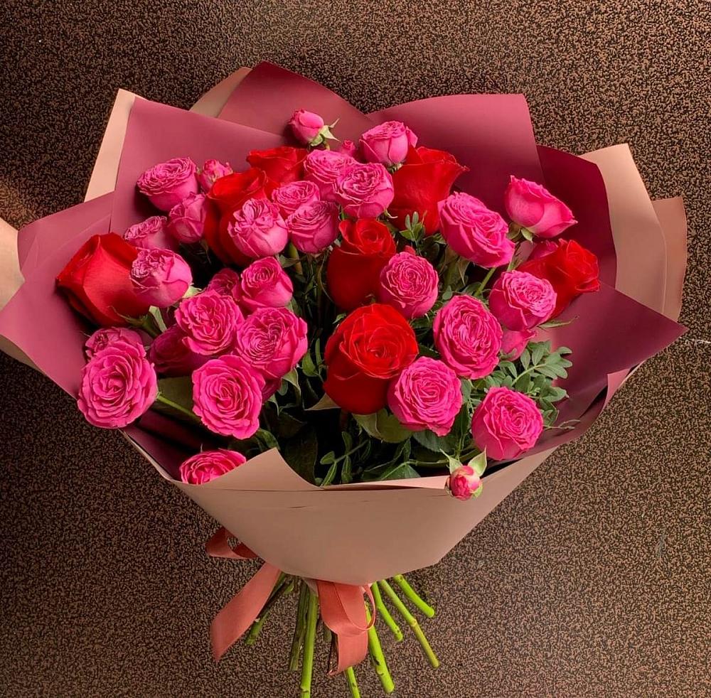 Букет В объятьях нежности в Теплоозерске