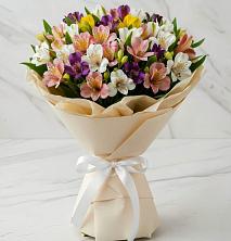 Букет цветов из:  Альстромерии в Теплоозерске