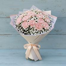 Букет цветов из:  Гвоздики в Теплоозерске