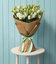 Букет цветов из:  Лизиантусы в Теплоозерске