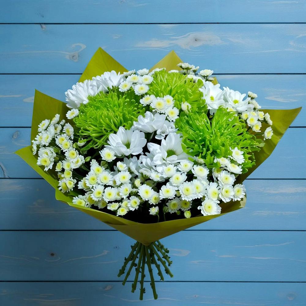 Букет цветов из: Хризантемы в Теплоозерске