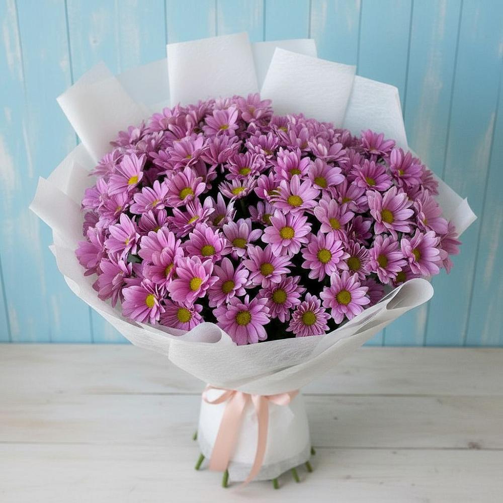 Букет цветов из: Хризантемы в Теплоозерске