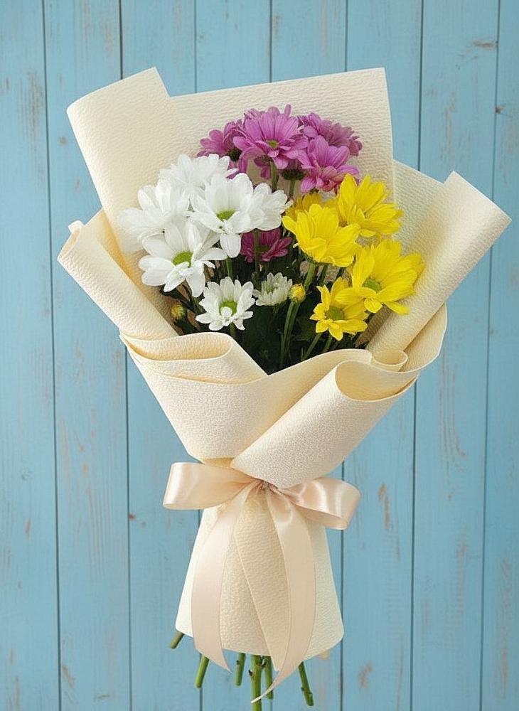 Букет цветов из: Хризантемы в Теплоозерске