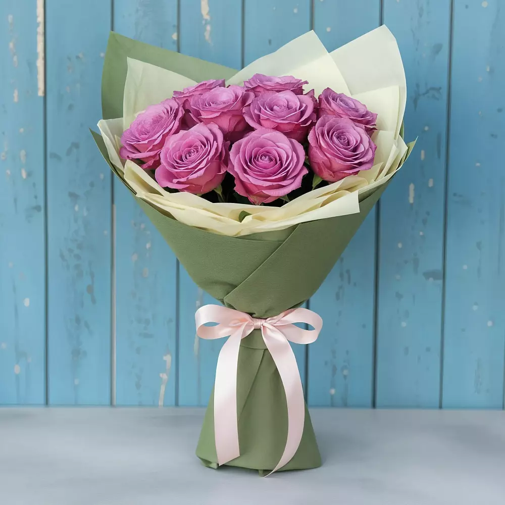 Букет Розы Фёрст Леди в Теплоозерске