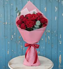 Букет цветов из:  Розы в Теплоозерске