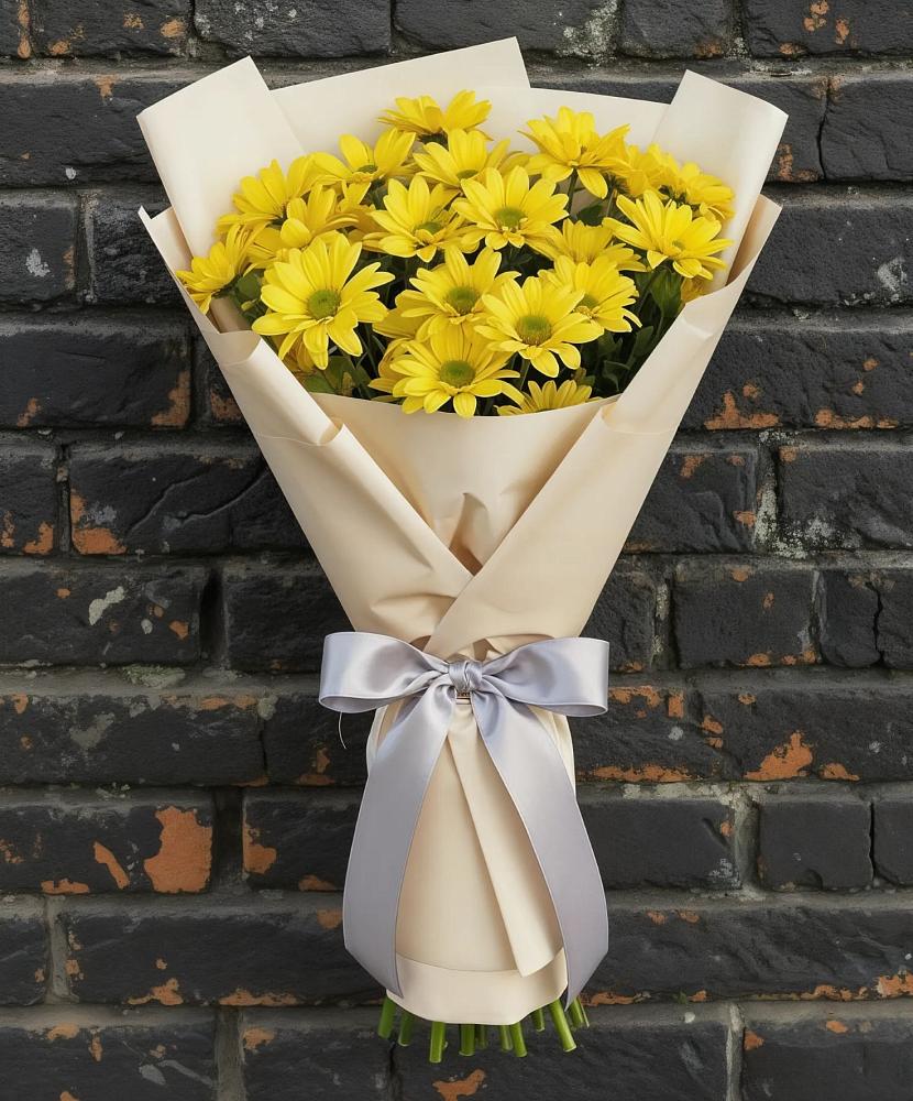 Букет цветов из: Хризантемы в Теплоозерске
