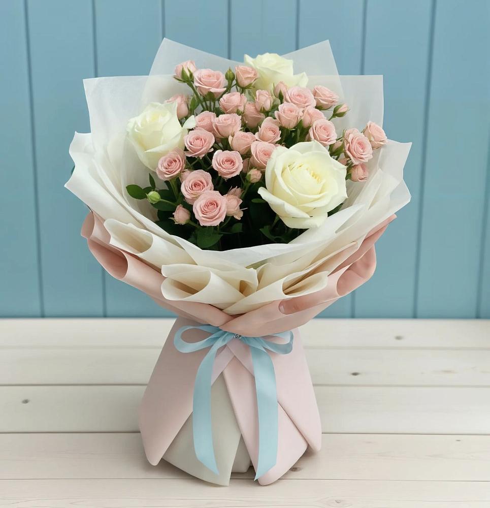 Букет цветов из: Розы в Теплоозерске