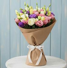 Букет цветов из:  Лизиантусы в Теплоозерске